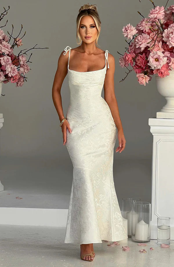 Cowl Neck Maxi Dress