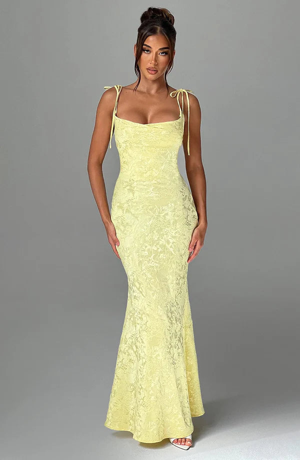 Cowl Neck Maxi Dress