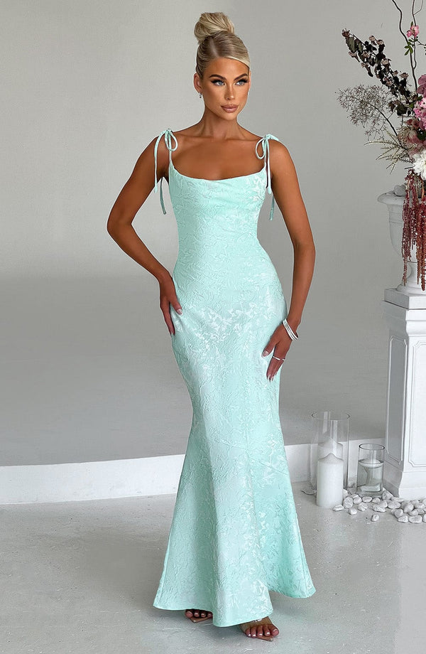 Cowl Neck Maxi Dress