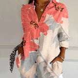 Relaxed Button-Up Blouse