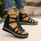 Platform Gladiator Wedges