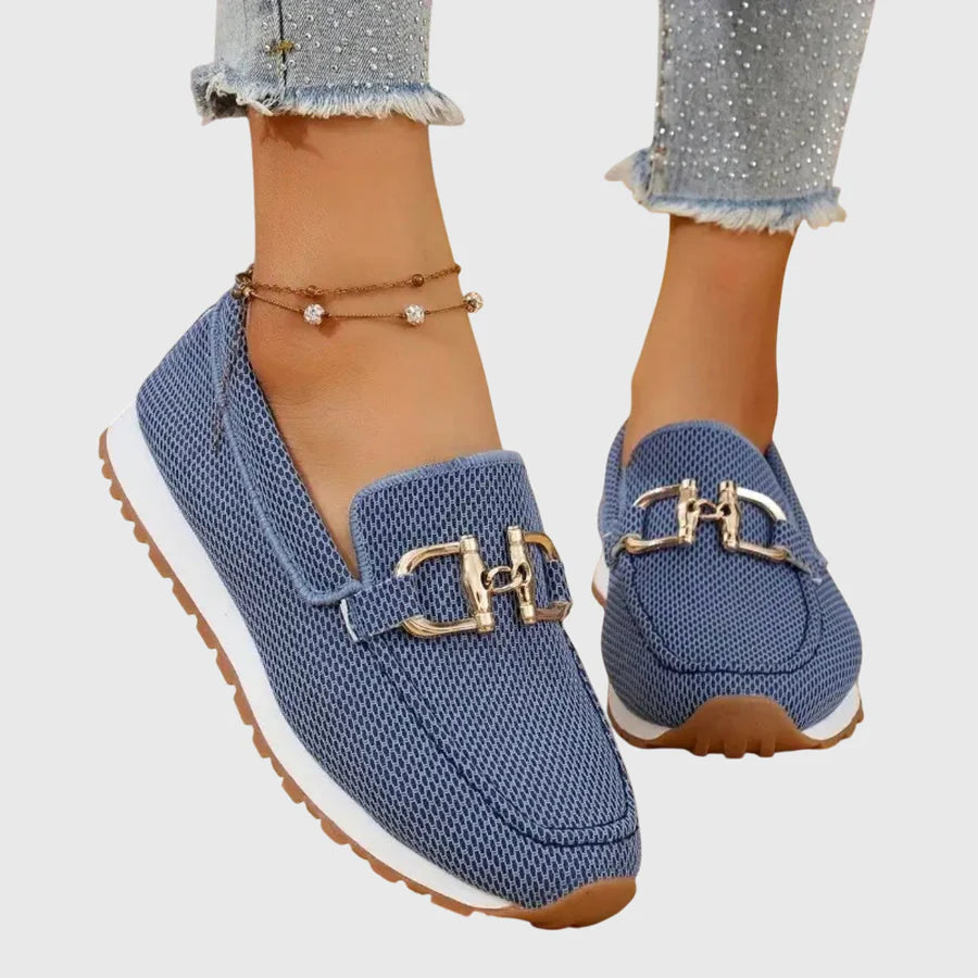 Orthopedic Buckled Loafers