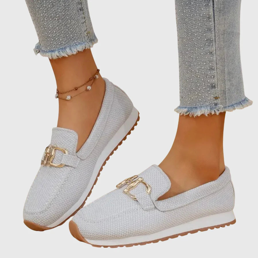 Orthopedic Buckled Loafers