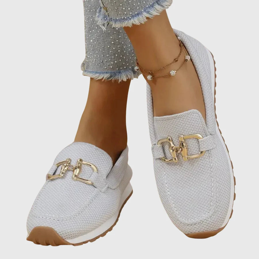 Orthopedic Buckled Loafers