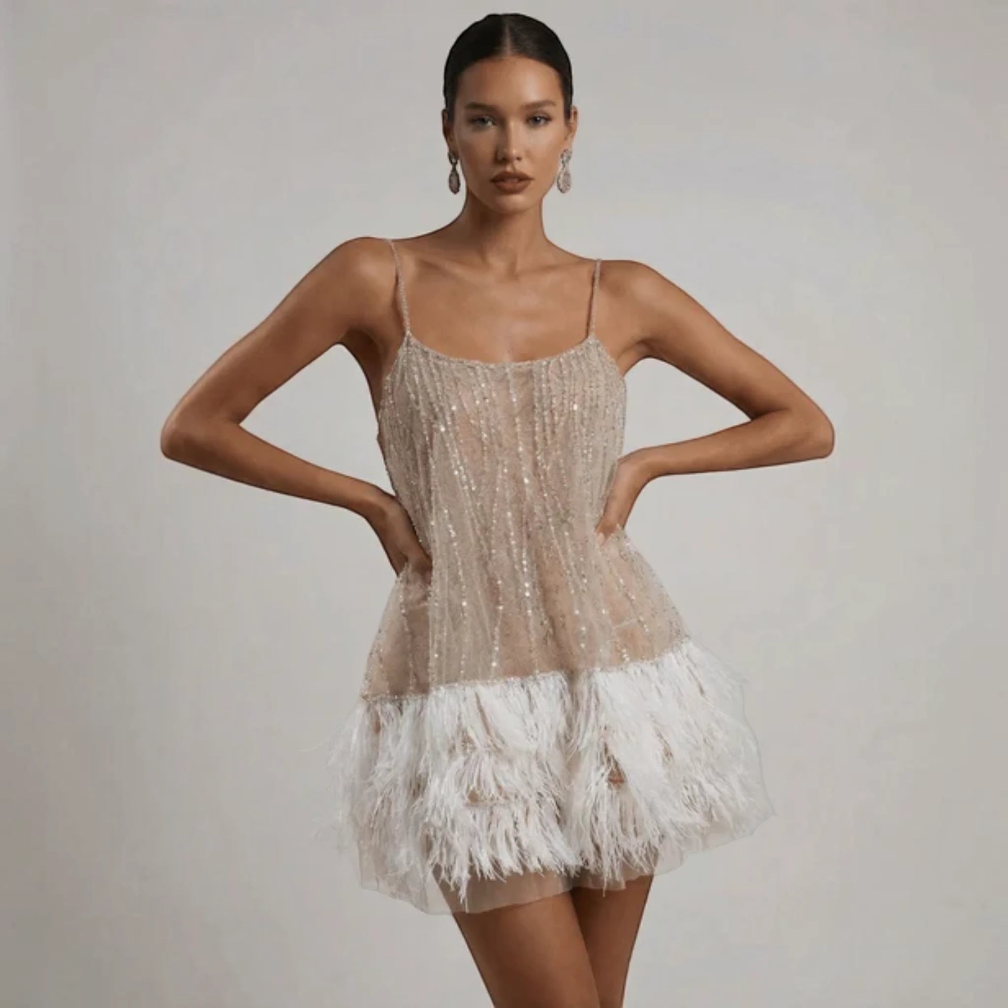 celeste sequin mini dress Celeste Sequin Mini Dress | Backless Party Dress